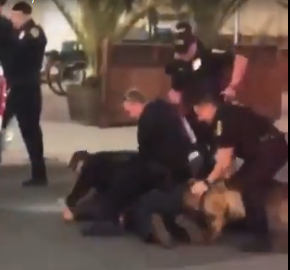 Did Santa Maria police officers assault DUI suspect?