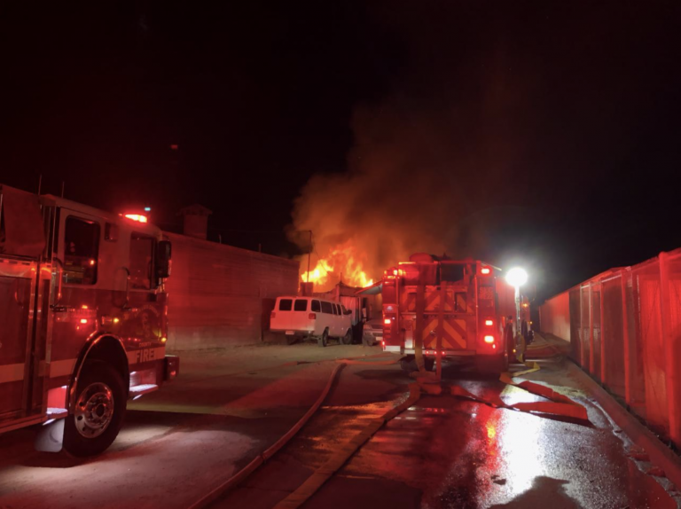 Firefighters battle two SLO County structure fires