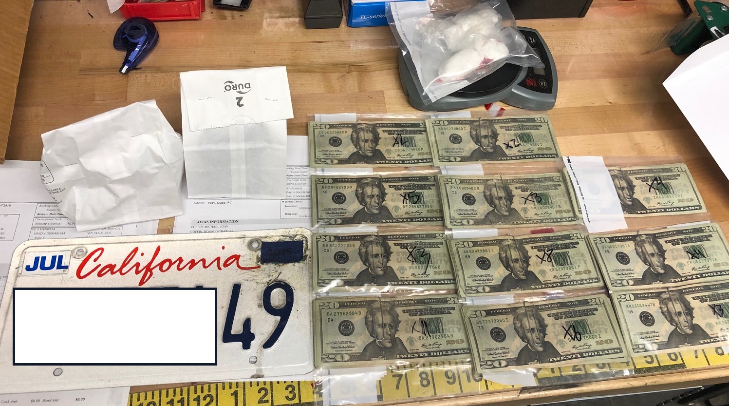 Two Cambria men arrested for counterfeiting and drug sales