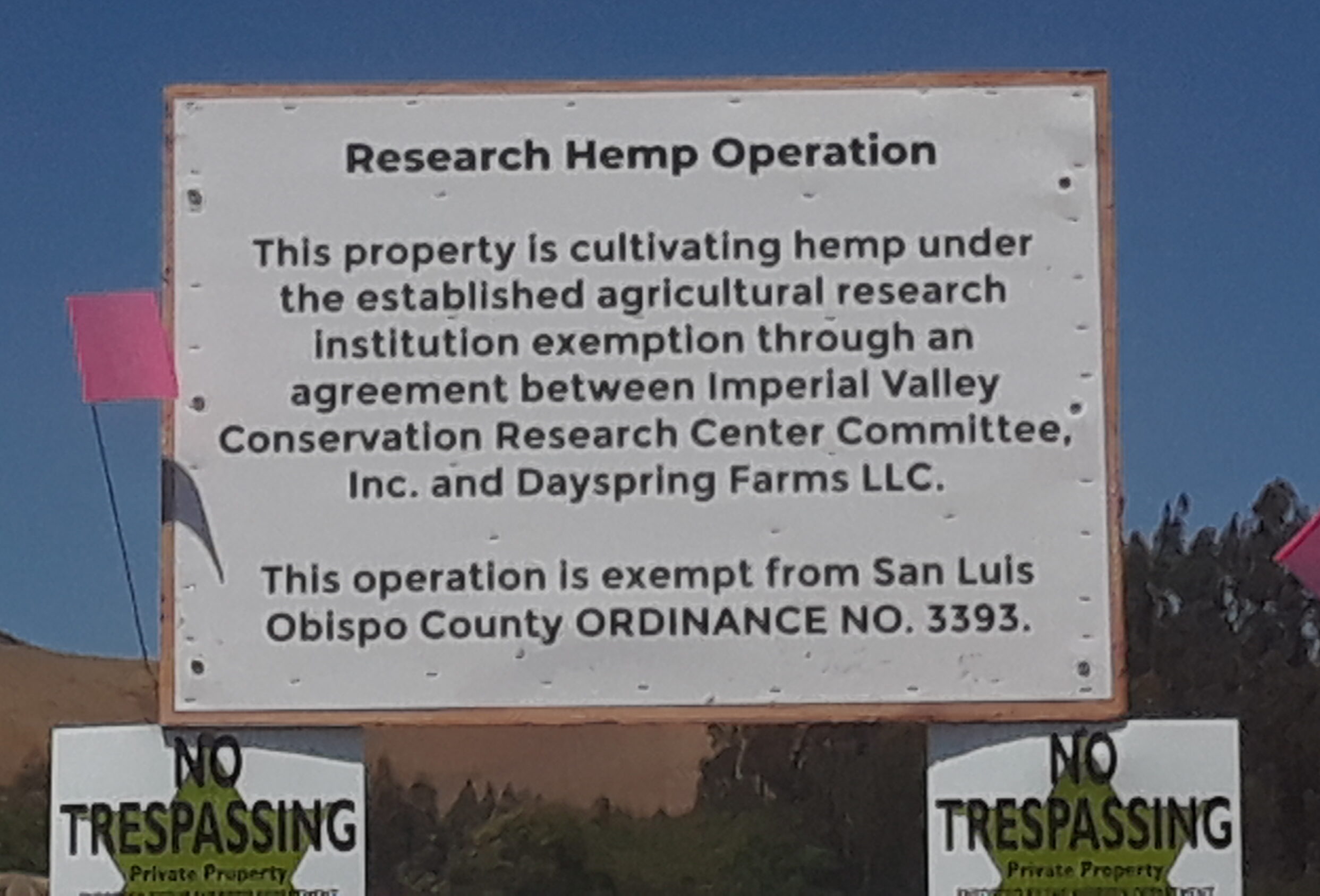 Politics, loopholes and research exempt hemp