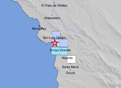 Small earthquake shakes Pismo Beach