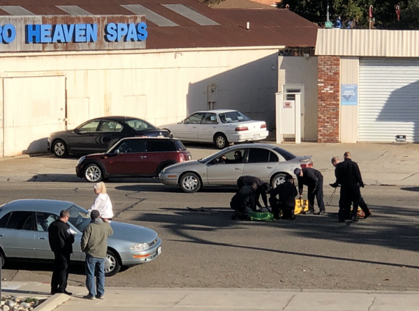 Pedestrian struck by car in Arroyo Grande