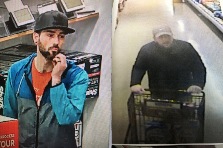 San Luis Obispo police searching for alleged two thieves