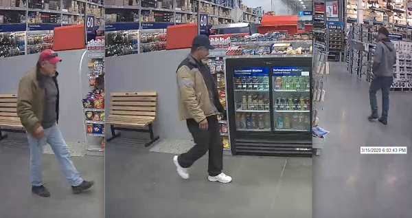 Police looking for suspects in Paso Robles Lowe’s fire