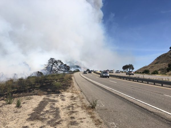 Fire burns 400 acres near Avila Beach