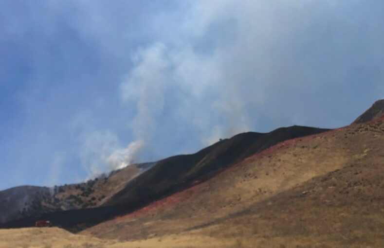Fire in California Valley burns 100 acres