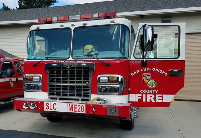 Crews battling wildfire in rural San Luis Obispo County