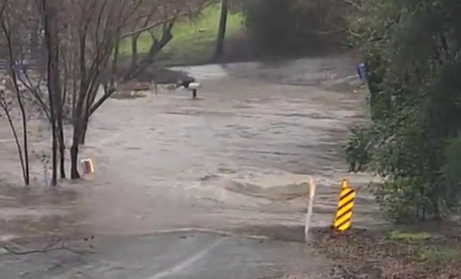 Mudslides, road closures and flooding throughout SLO County