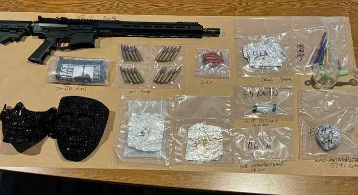 Pismo Beach police catch wanted suspect with gun, drugs in stolen vehicle