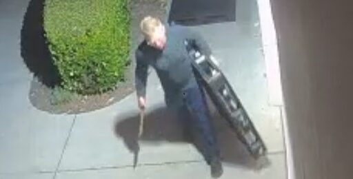 San Luis Obispo police searching for man who stole copper downspouts