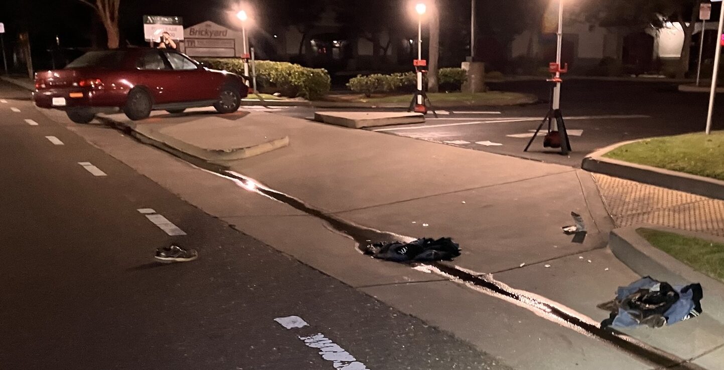 Driver hits and injures 65-year-old transient in San Luis Obispo