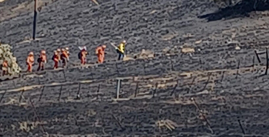Fire near SLO High School prompts evacuations, power outage