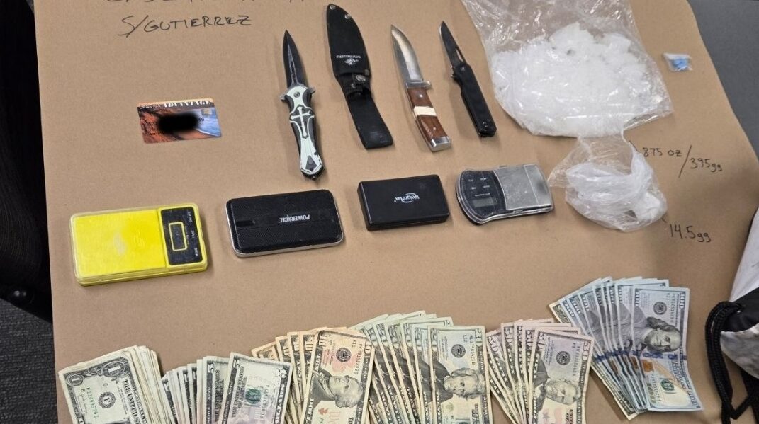 San Luis Obispo police catch wanted suspect with meth