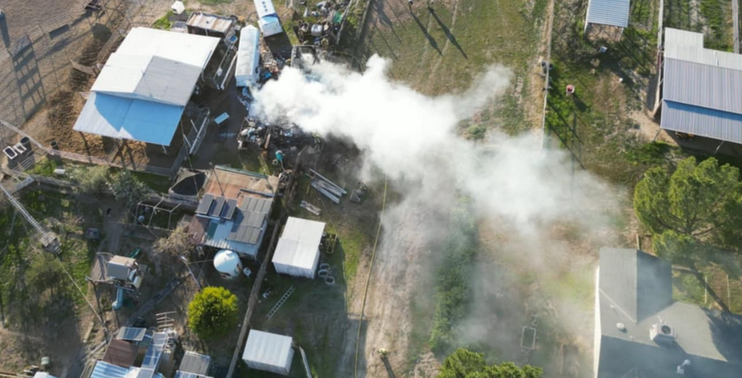 Fire erupts in Paso Robles, multiple units rush to the scene