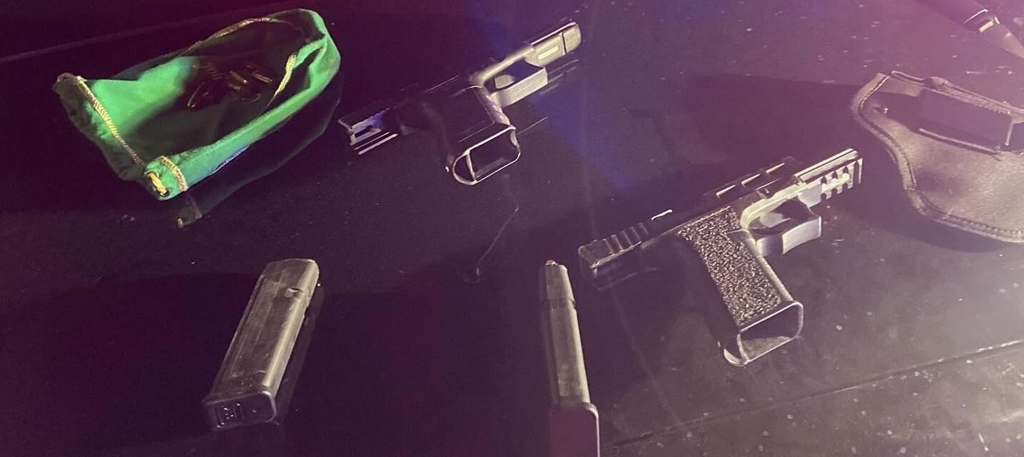 San Luis Obispo CHP officers arrest parolee for driving with guns