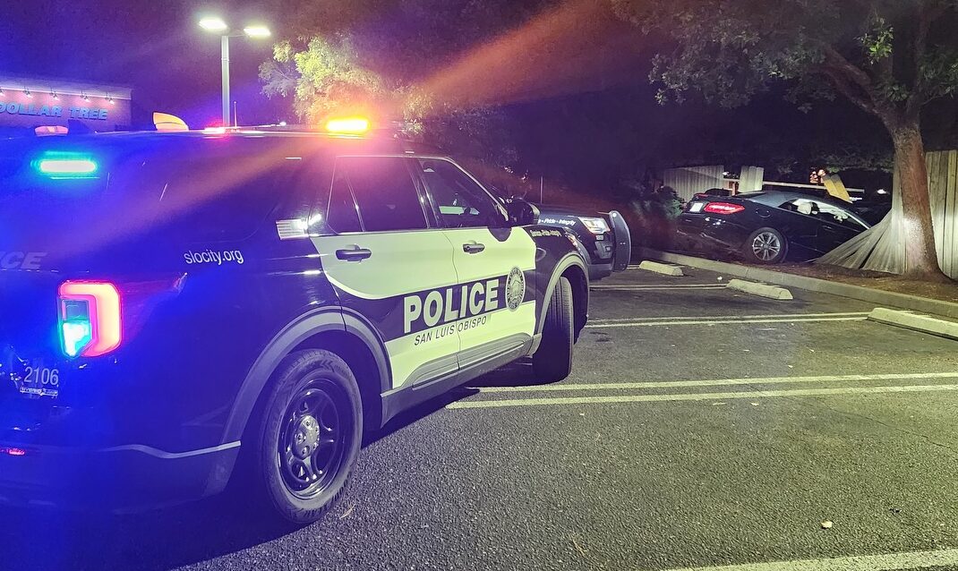 DUI suspect crashes Mercedes through fence at SLO gas station