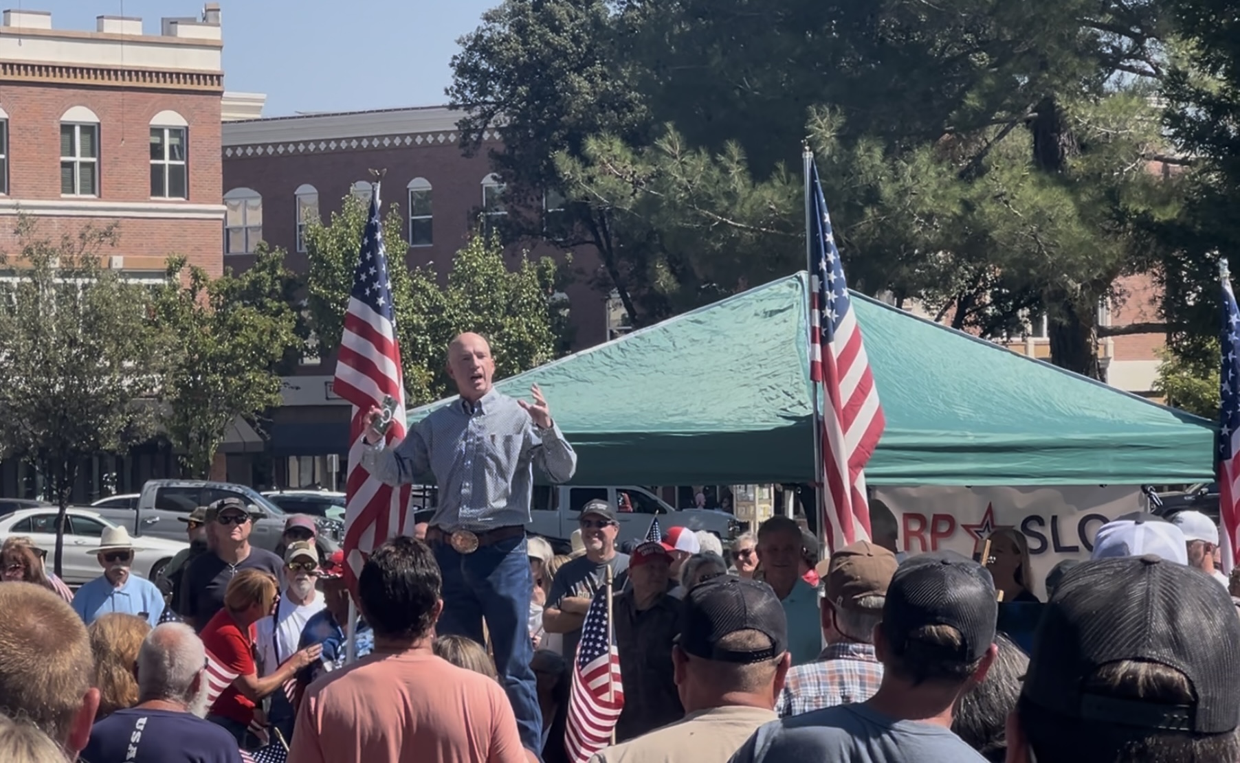 Charlie Kirk supporters hold vigil in Paso Robles