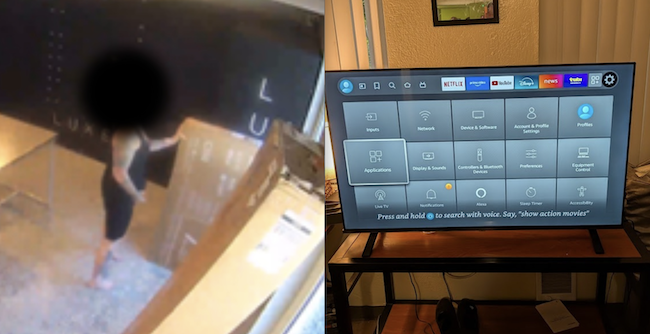 SLO police arrest woman for stealing TV from apartment complex