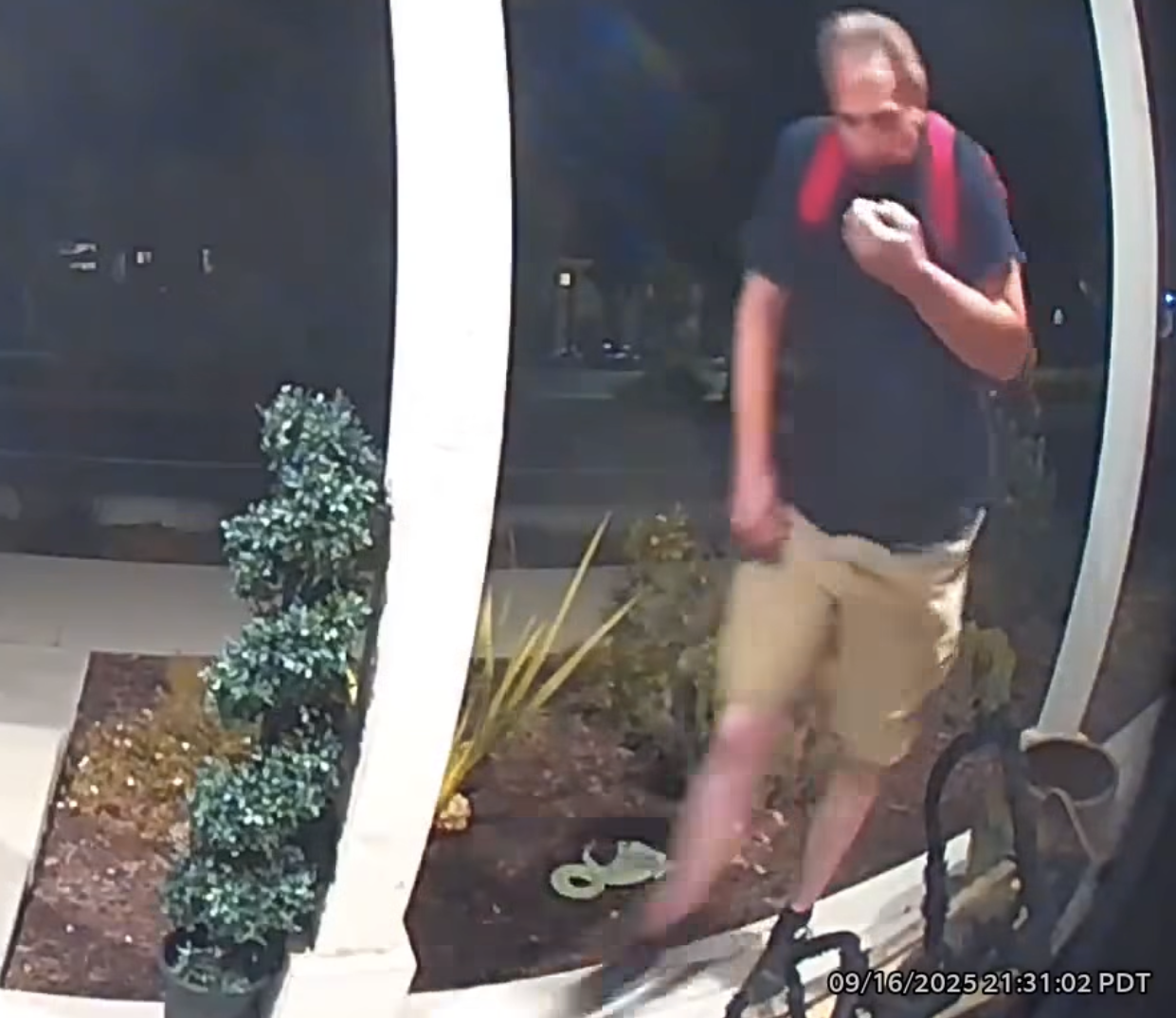 SLO police searching for man who stole pair of packages