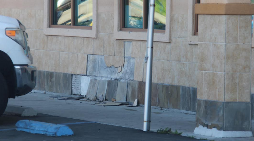 Driver crashes into Paso Robles liquor store, then flees