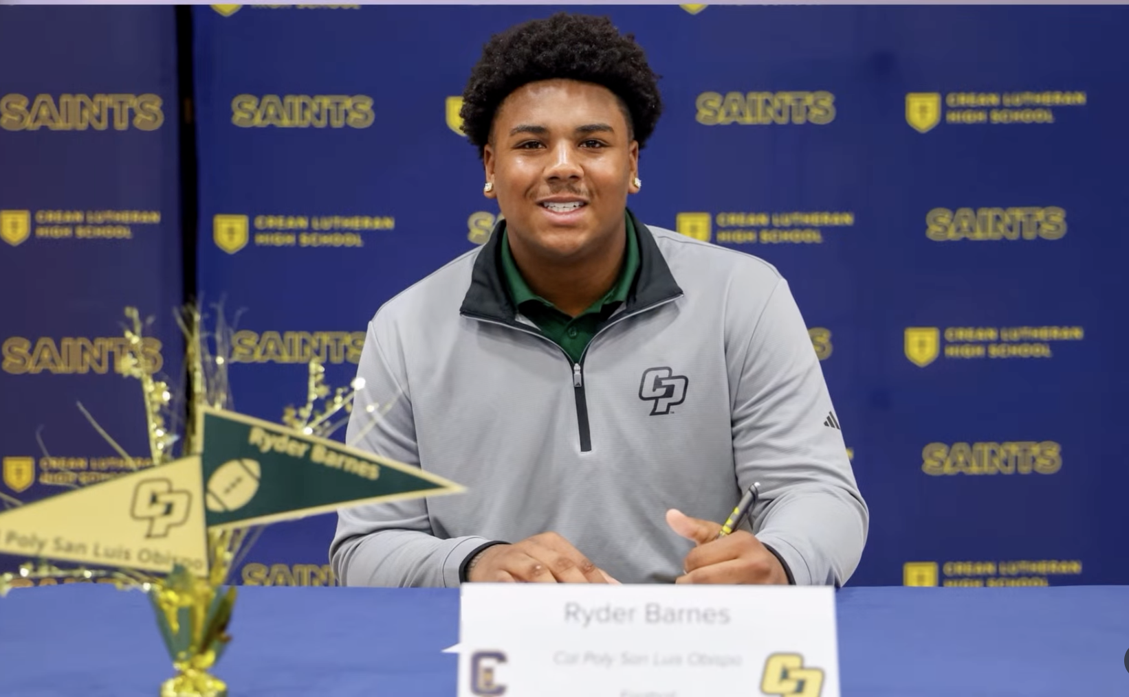 Cal Poly San Luis Obispo football recruit dies of apparent suicide