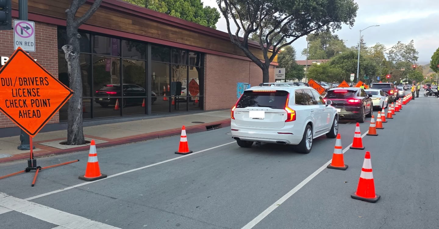San Luis Obispo police conducting DUI checkpoint Friday night