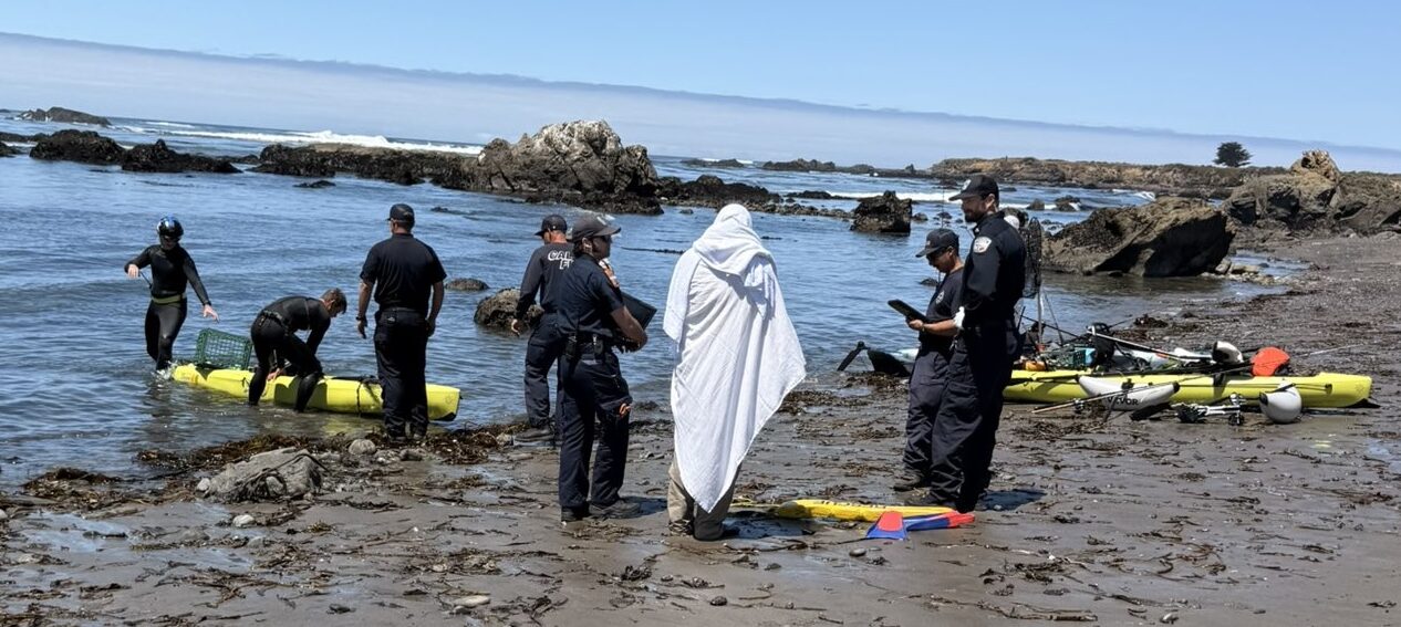 Crews rescue kayakers near San Simeon