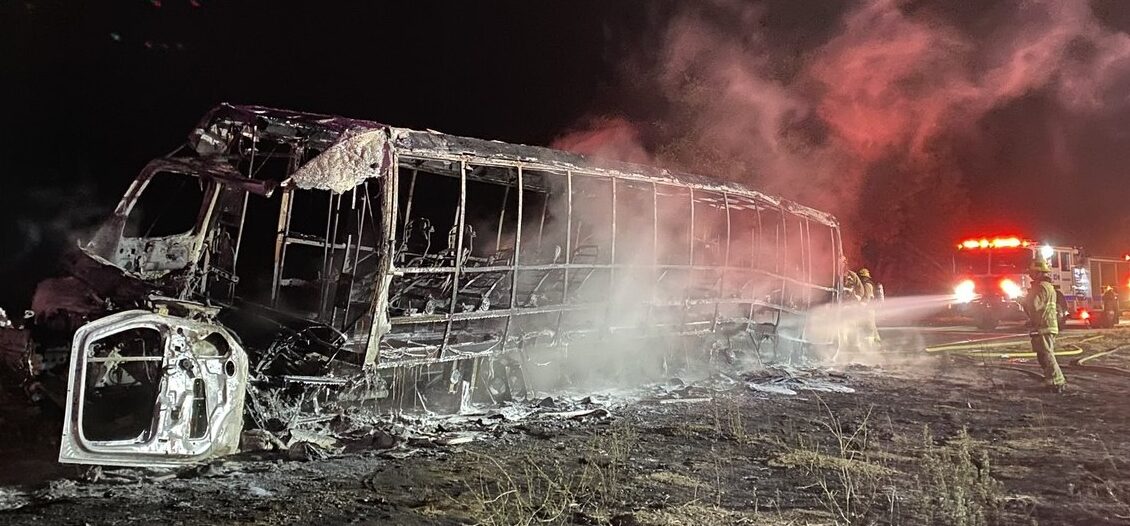 Chumash Casino bus combusts after fatal crash on Highway 101