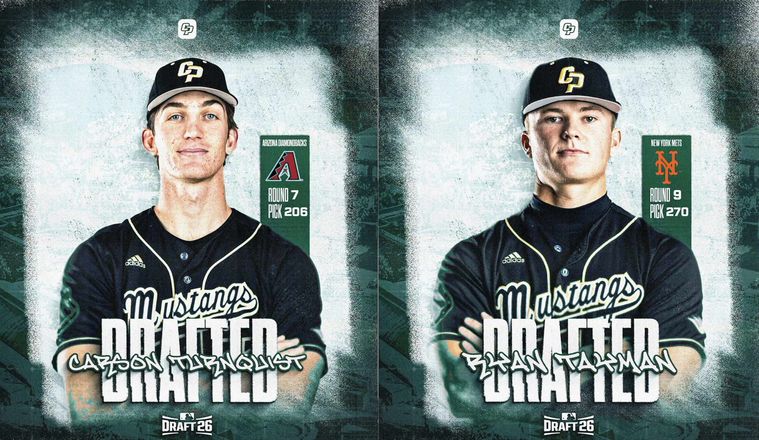 Two Cal Poly players from San Luis Obispo County picked in MLB Draft