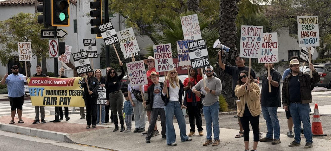KEYT workers strike canceling popular live broadcast