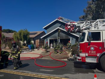 Fire damages garage of San Luis Obispo home