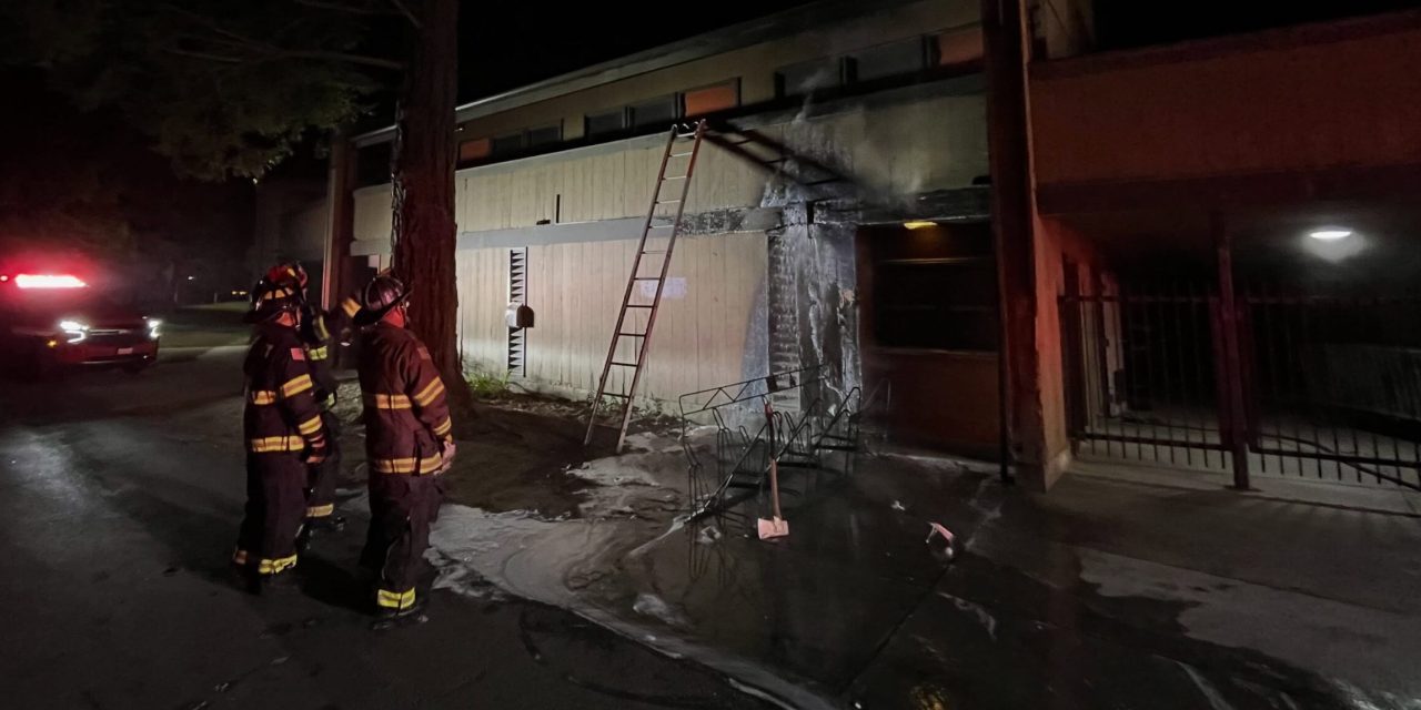 Suspicious fire at San Luis Obispo stadium under investigation