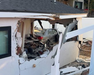 Car crashes into San Luis Obispo house
