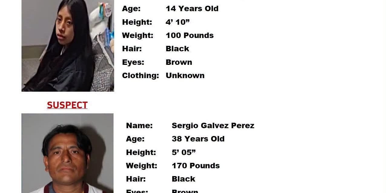 Amber Alert issued for missing girl who was impregnated by her father