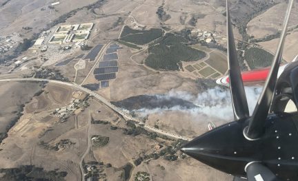Fire burns 19 acres, triggers evacuation orders near San Luis Obispo